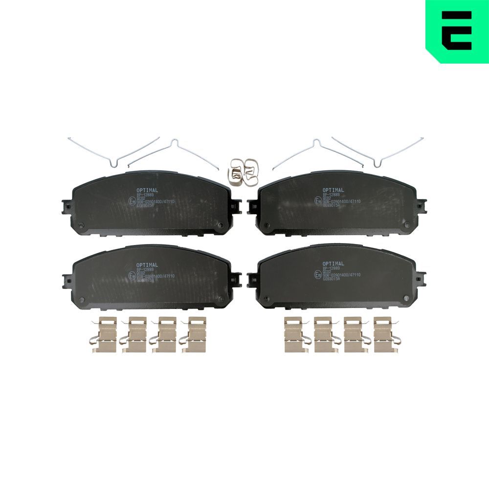 Гальмівні колодки дискові OPTIMAL BP12889 - zapix