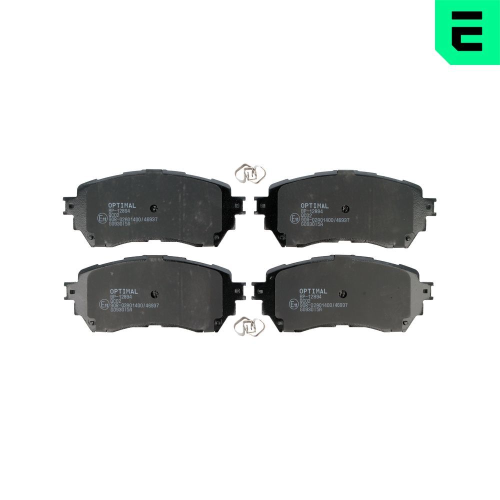 Гальмівні колодки дискові OPTIMAL BP12894 - zapix