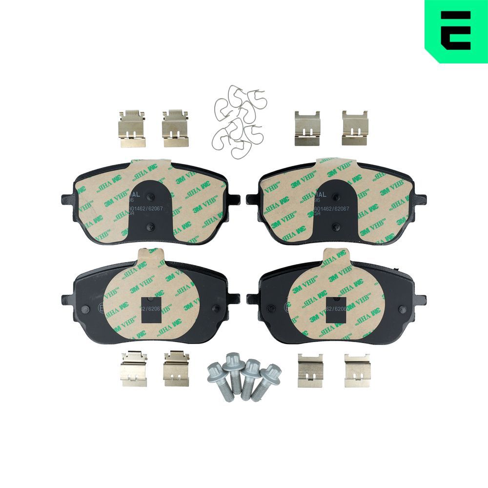Гальмівні колодки дискові OPTIMAL BP12896 - zapix