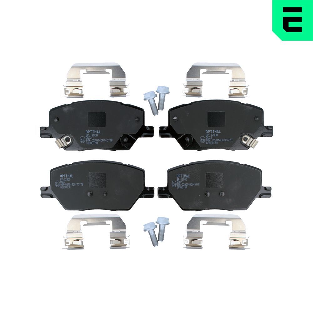 Гальмівні колодки дискові OPTIMAL BP12900 - zapix