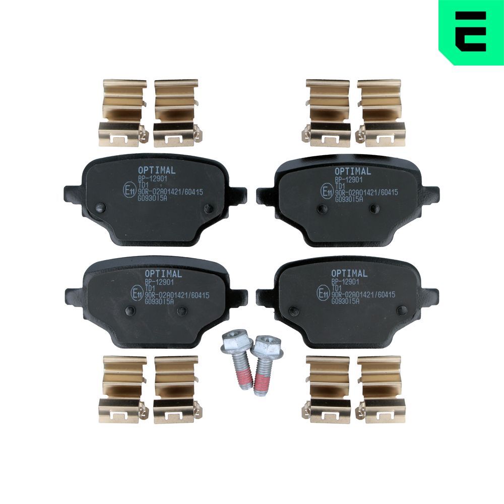 Гальмівні колодки дискові OPTIMAL BP12901 - zapix