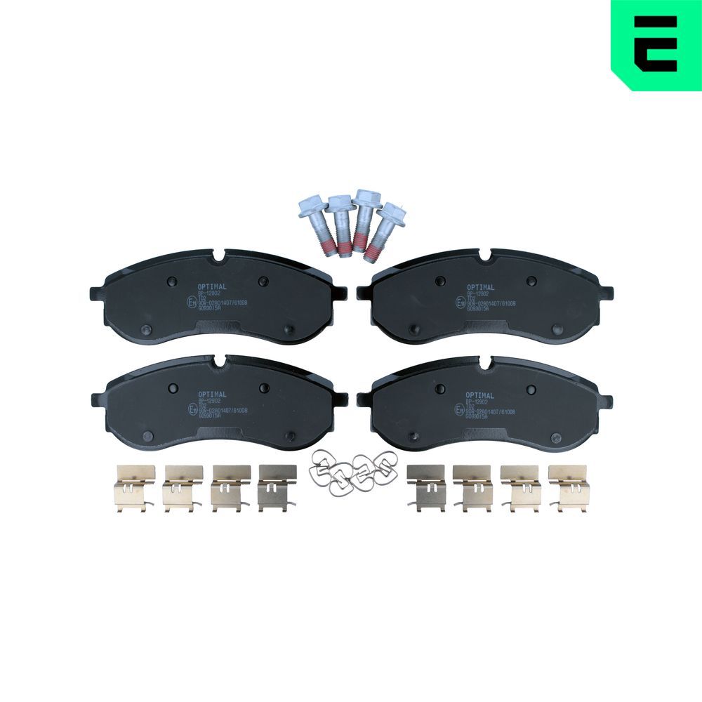 Гальмівні колодки дискові OPTIMAL BP12902 - zapix