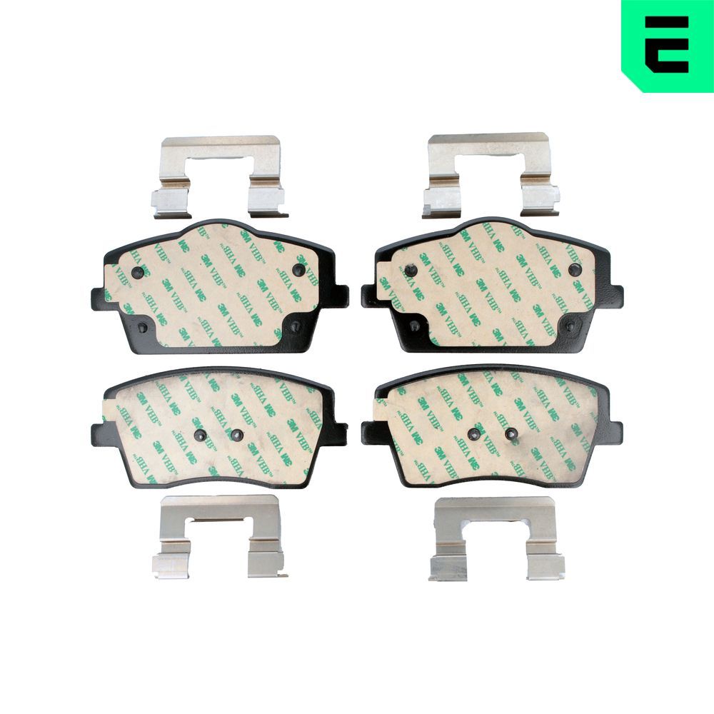 Гальмівні колодки дискові OPTIMAL BP12904 - zapix