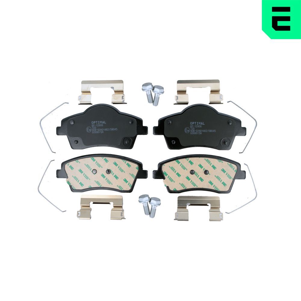 Гальмівні колодки дискові OPTIMAL BP12906 - zapix