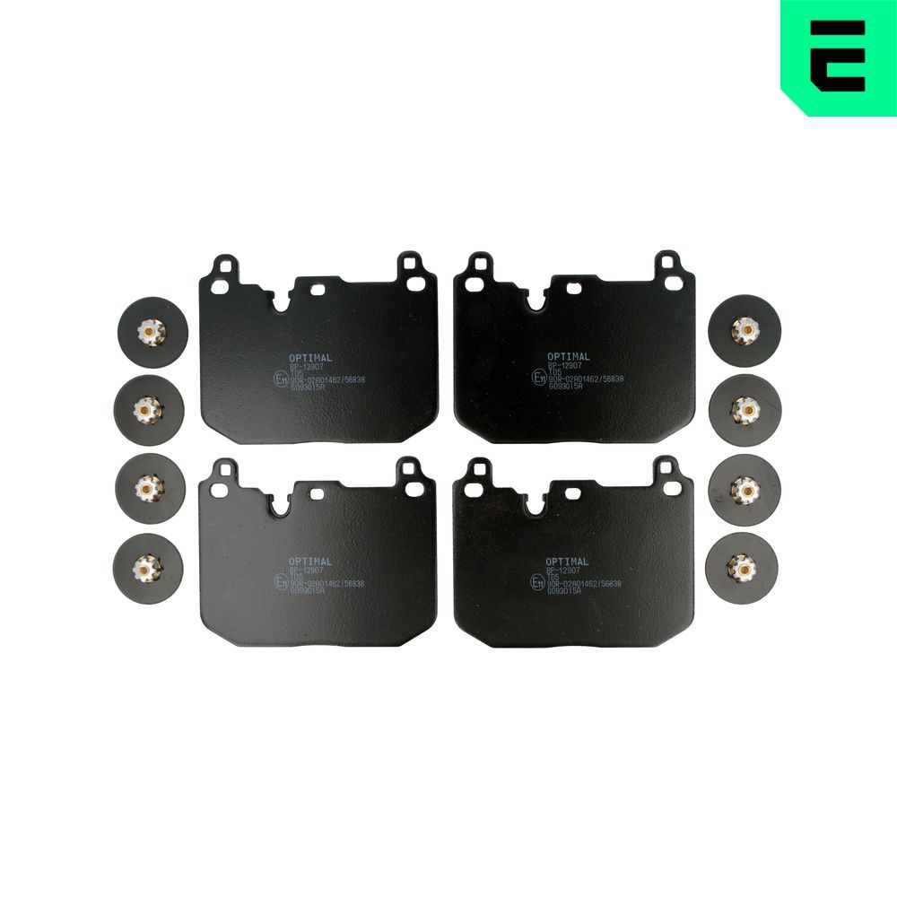 Гальмівні колодки дискові OPTIMAL BP12907 - zapix