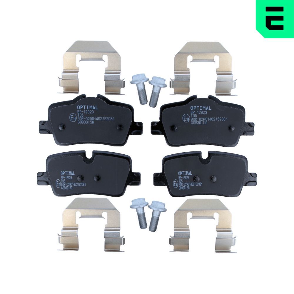 Гальмівні колодки дискові OPTIMAL BP12923 - zapix