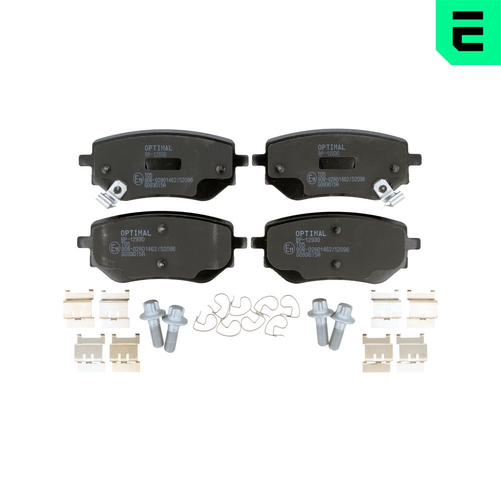 Гальмівні колодки дискові OPTIMAL BP12930 - zapix
