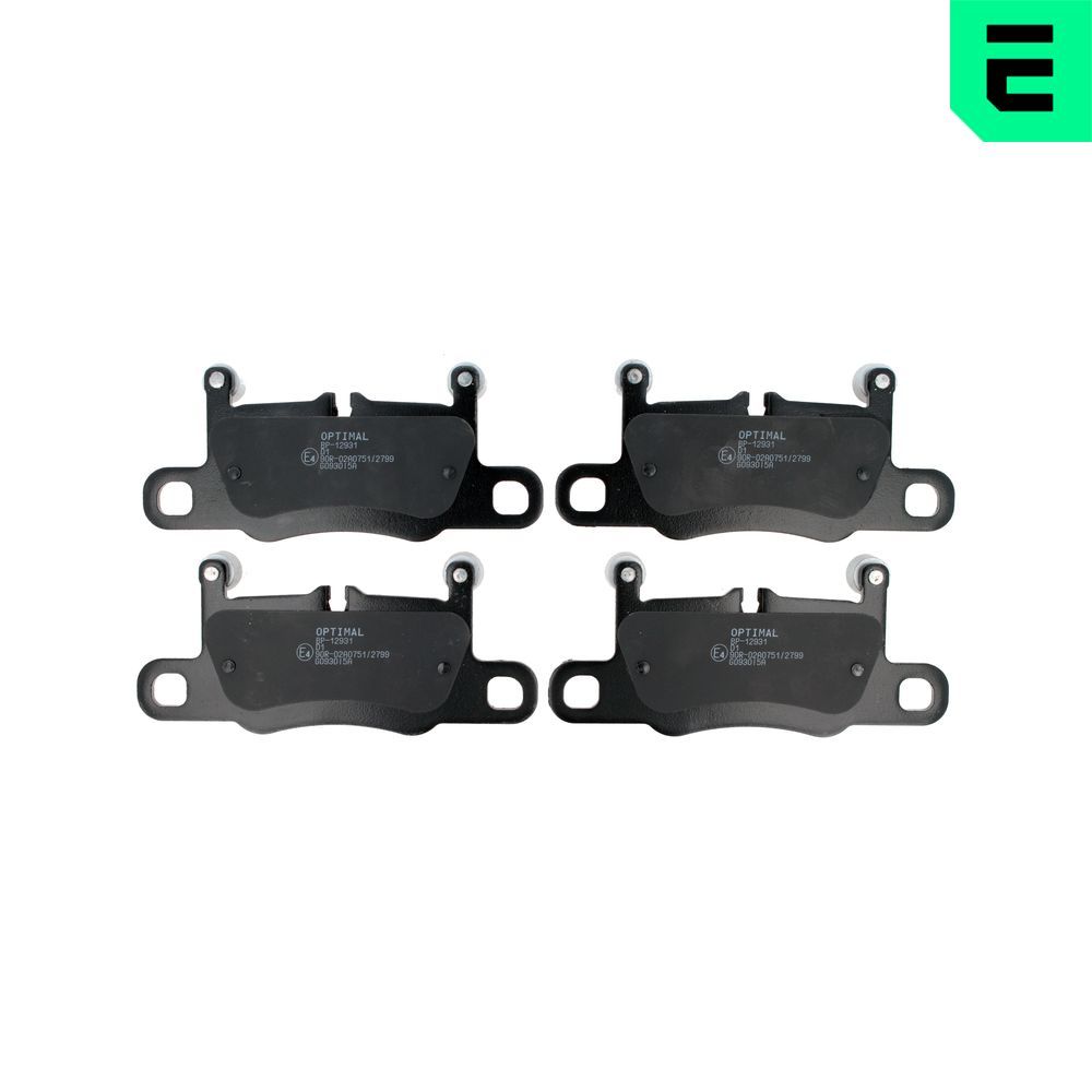Гальмівні колодки дискові OPTIMAL BP12931 - zapix