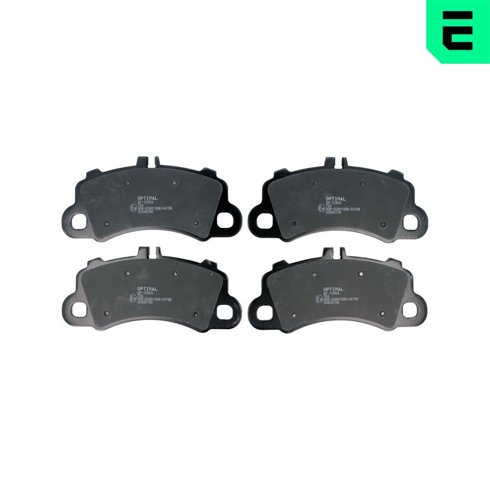 Гальмівні колодки дискові OPTIMAL BP12953 - zapix