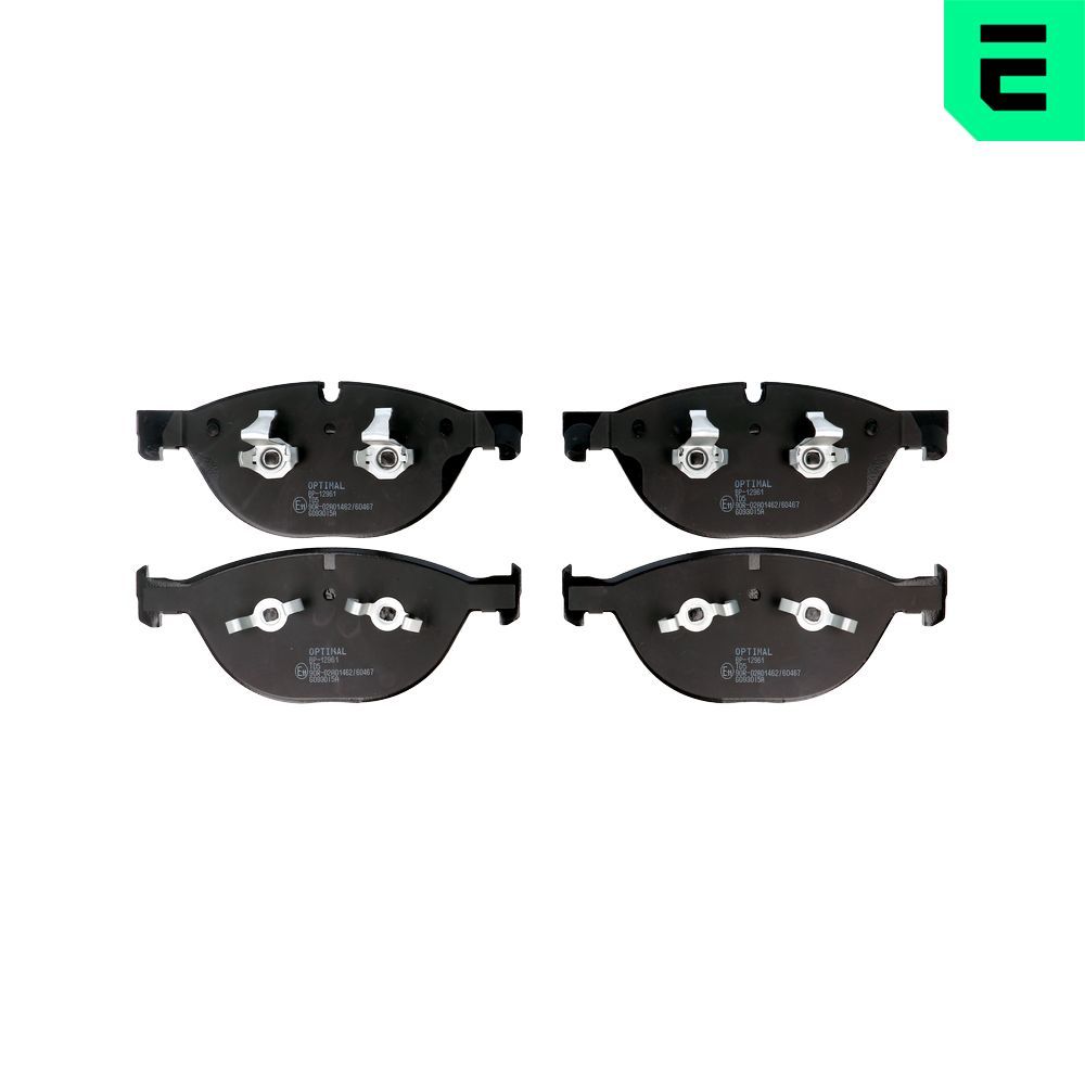 Гальмівні колодки дискові OPTIMAL BP12961 - zapix