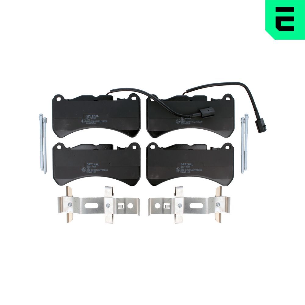 Гальмівні колодки дискові OPTIMAL BP12968 - zapix