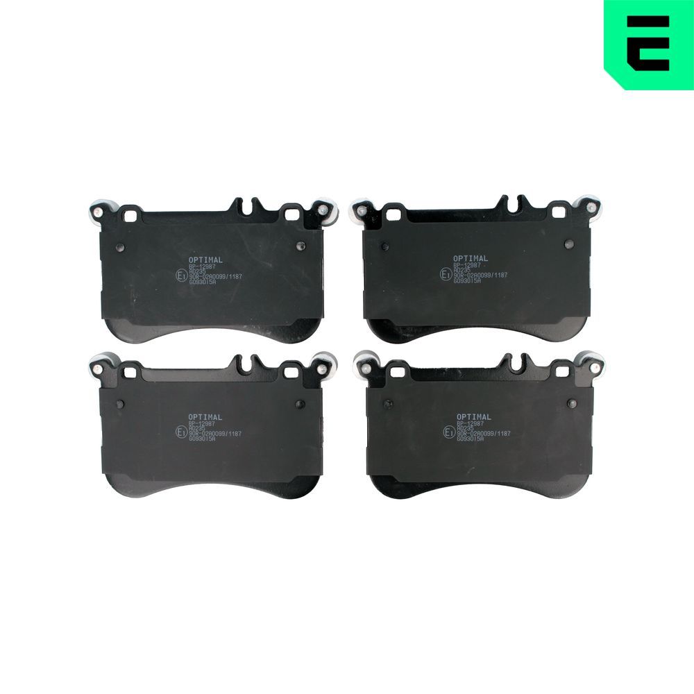 Гальмівні колодки дискові OPTIMAL BP12987 - zapix