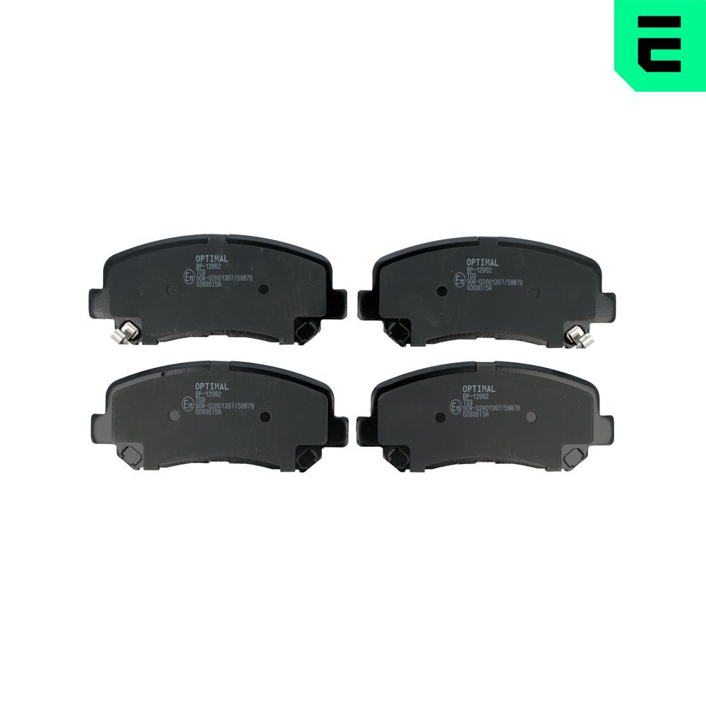 Гальмівні колодки дискові OPTIMAL BP12992 - zapix