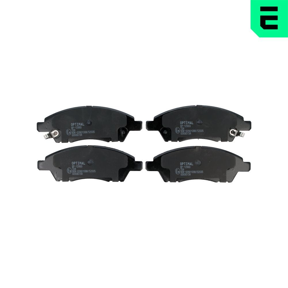 Гальмівні колодки дискові OPTIMAL BP12993 - zapix