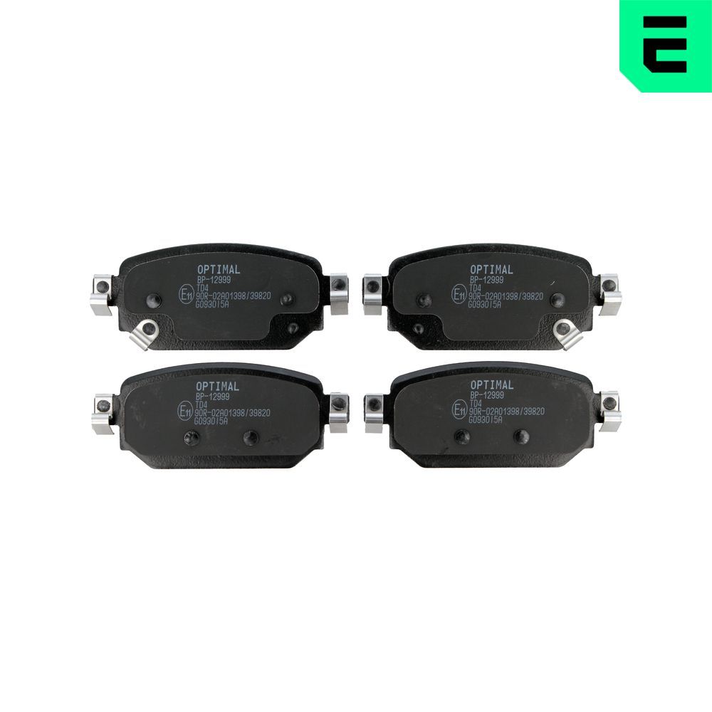 Гальмівні колодки дискові OPTIMAL BP12999 - zapix