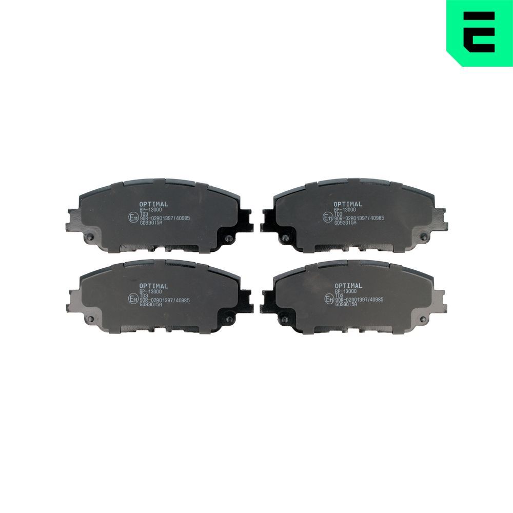 Гальмівні колодки дискові OPTIMAL BP13000 - zapix