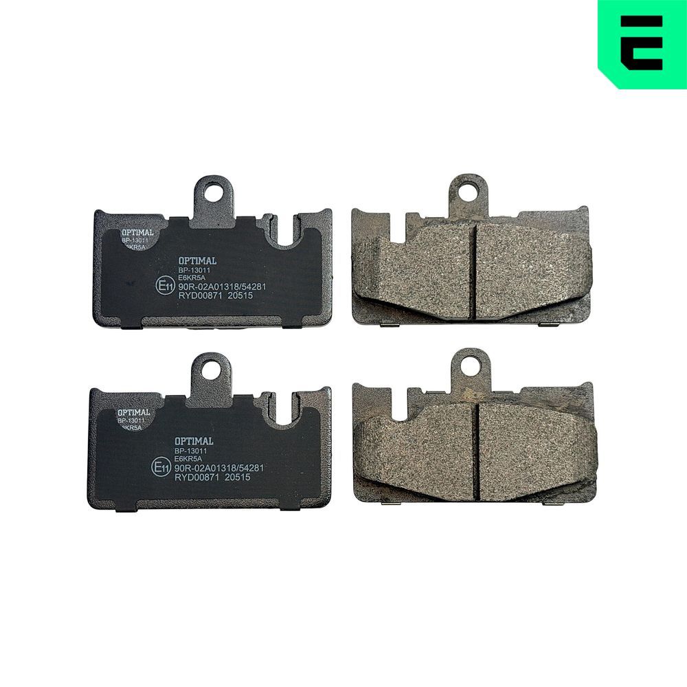 Гальмівні колодки дискові OPTIMAL BP13011 - zapix