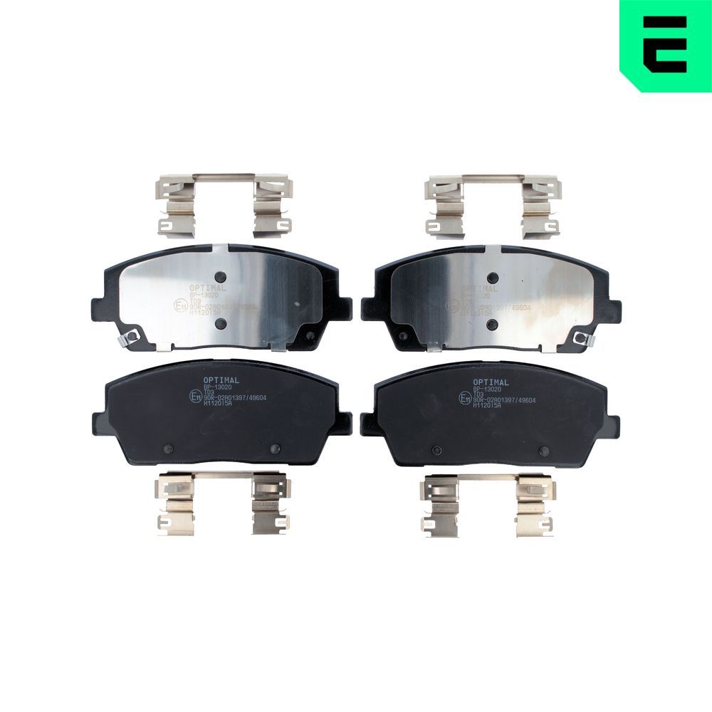 Гальмівні колодки дискові OPTIMAL BP13020 - zapix