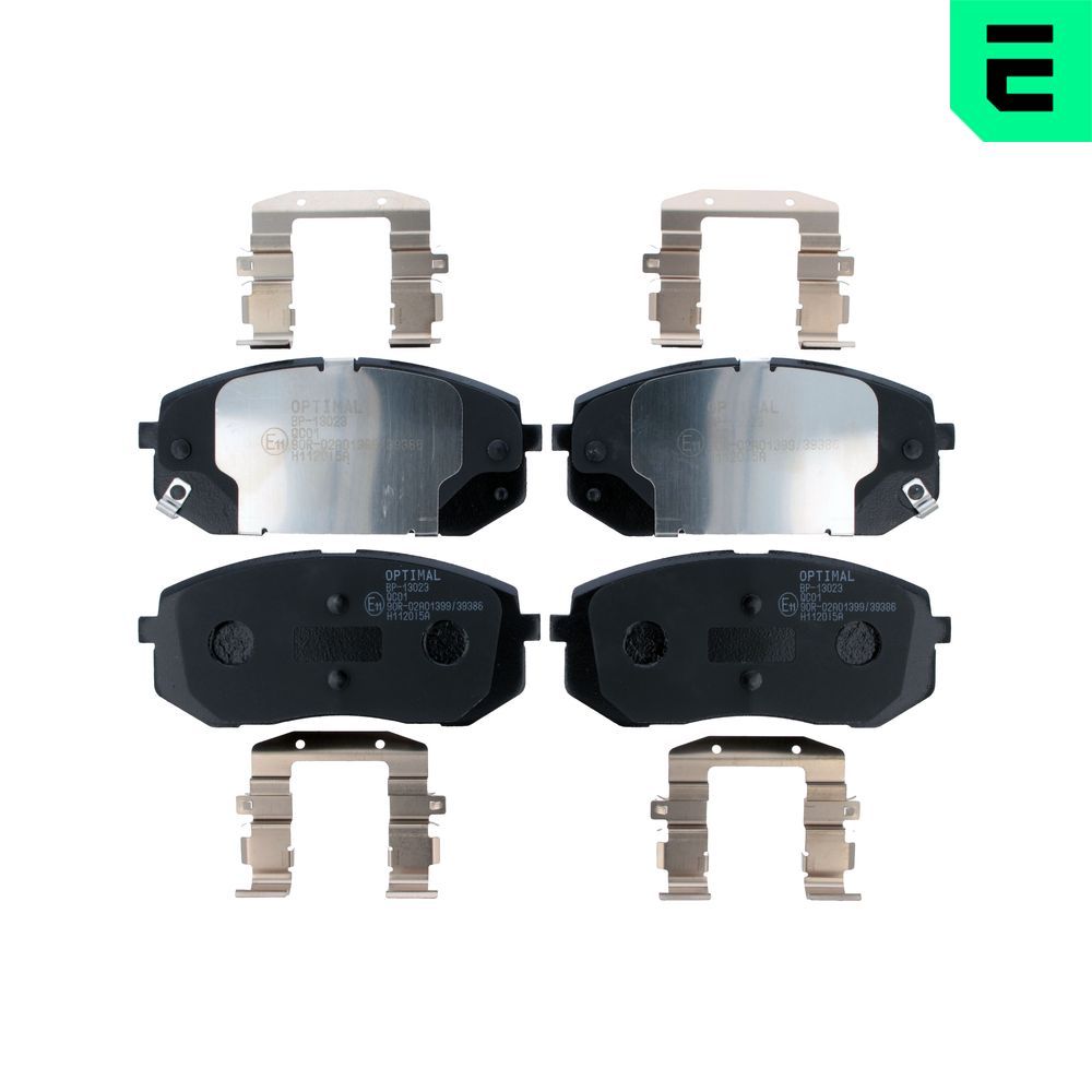 Гальмівні колодки дискові OPTIMAL BP13023 - zapix