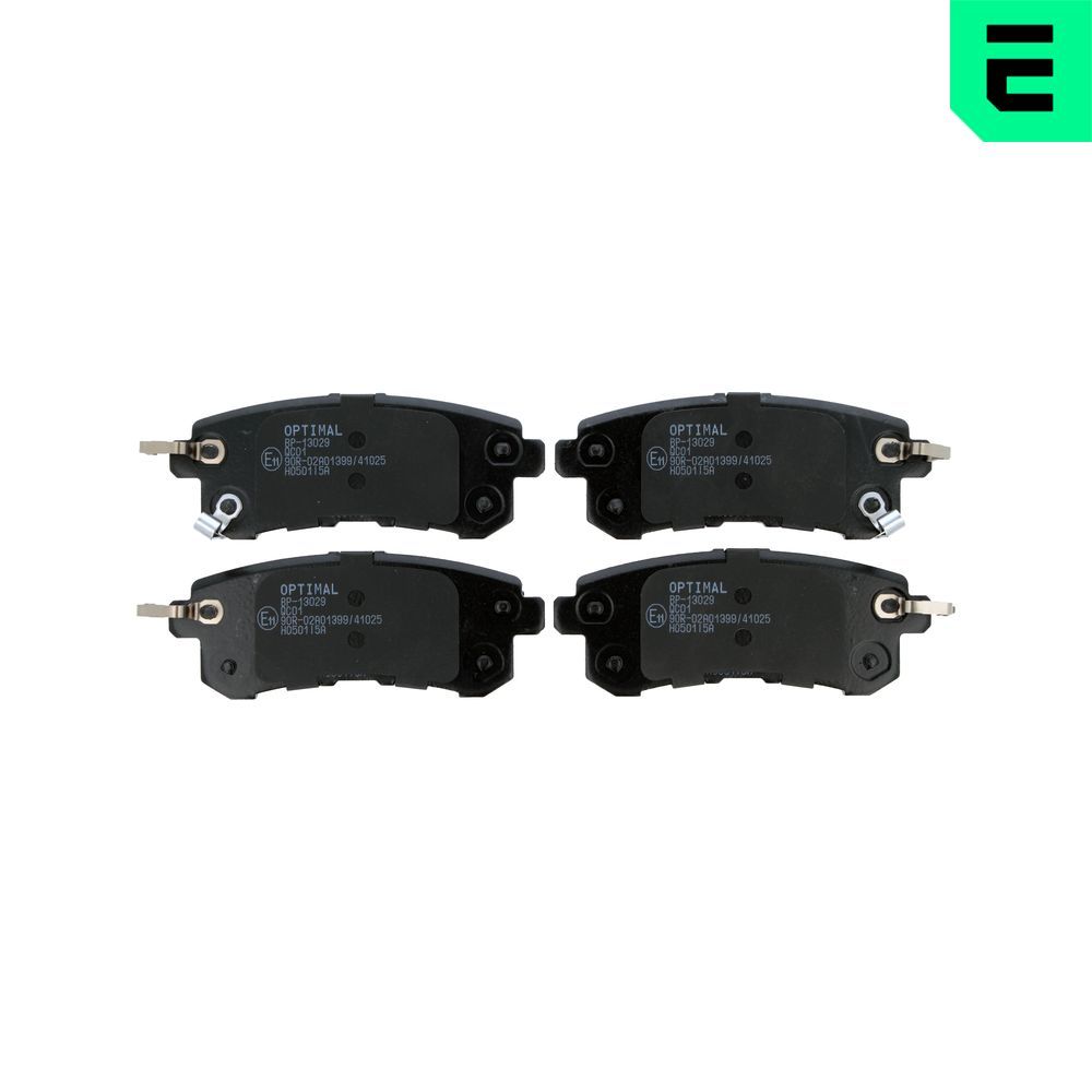Гальмівні колодки дискові OPTIMAL BP13029 - zapix