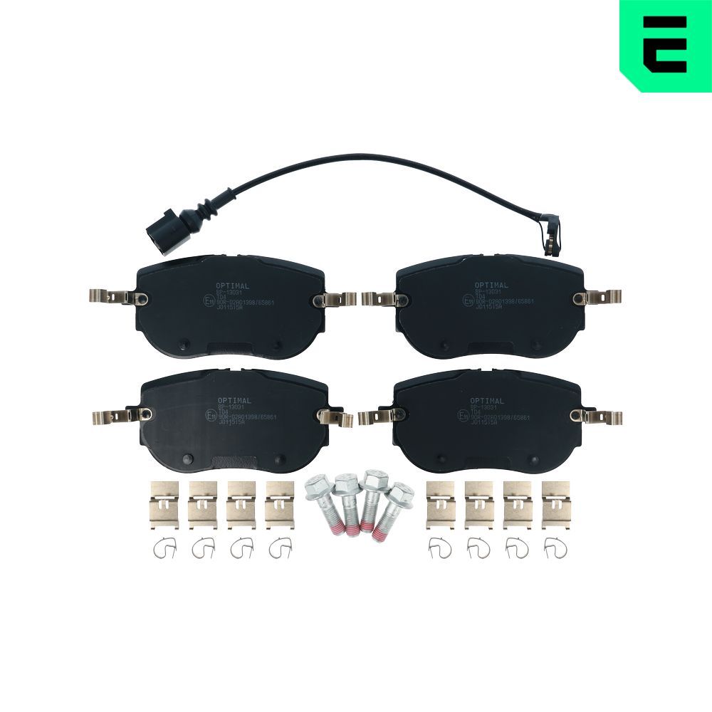 Гальмівні колодки дискові OPTIMAL BP13031 - zapix
