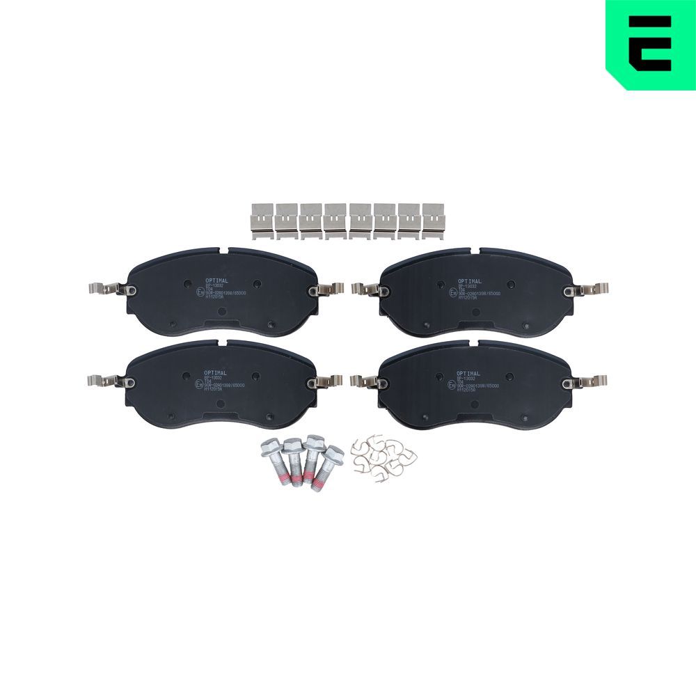 Гальмівні колодки дискові OPTIMAL BP13032 - zapix