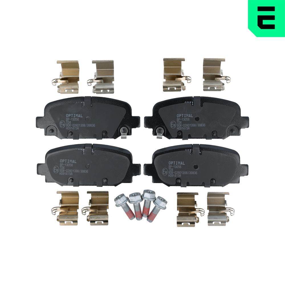Гальмівні колодки дискові OPTIMAL BP13056 - zapix