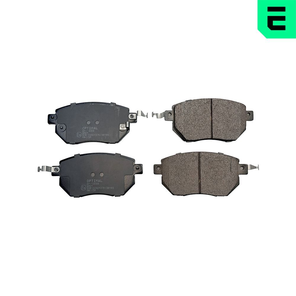 Гальмівні колодки дискові OPTIMAL BP13068 - zapix