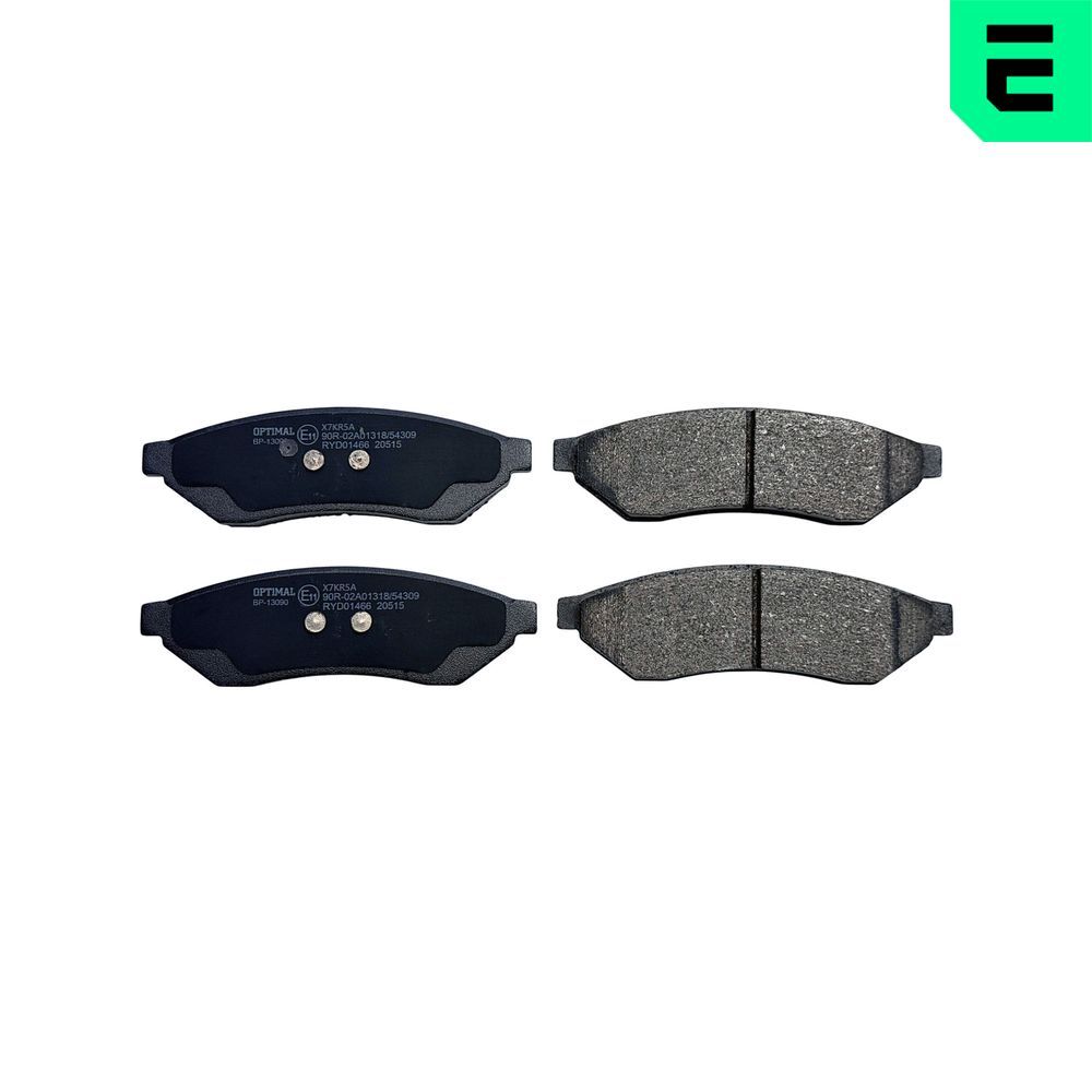 Гальмівні колодки дискові OPTIMAL BP13090 - zapix