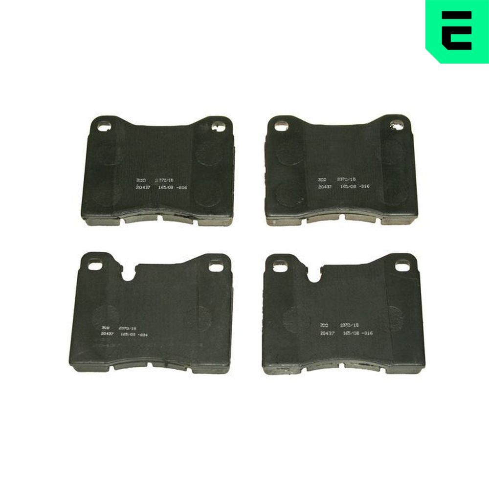 Гальмівні колодки дискові OPTIMAL BP23701 - zapix