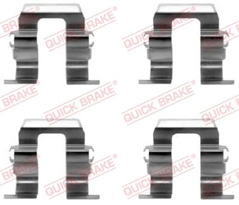 Приладдя / деталі гальмівних колодок QUICK BRAKE 1091259 - zapix