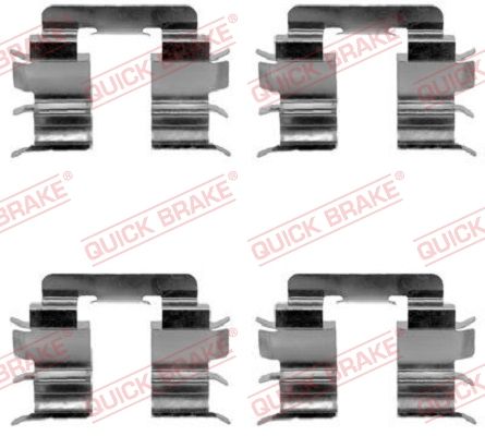 Приладдя / деталі гальмівних колодок QUICK BRAKE 1091272 - zapix