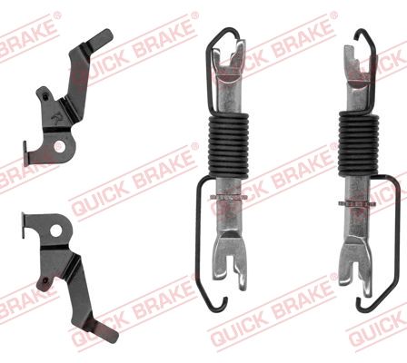 Монтажний комплект барабанних гальмівних колодок QUICK BRAKE 10953001 - zapix