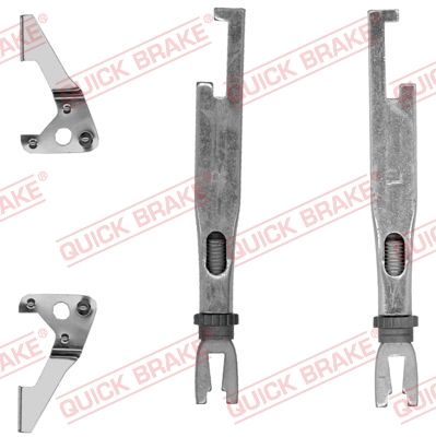 Монтажний комплект барабанних гальмівних колодок QUICK BRAKE 10253019 - zapix