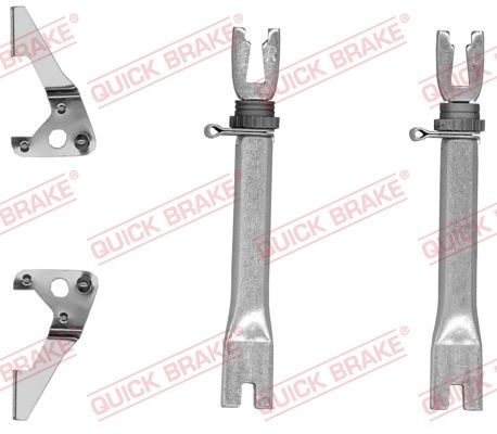 Монтажний комплект барабанних гальмівних колодок QUICK BRAKE 10253025 - zapix