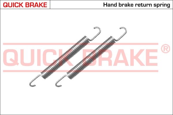 Монтажний комплект барабанних гальмівних колодок QUICK BRAKE 1050480 - zapix