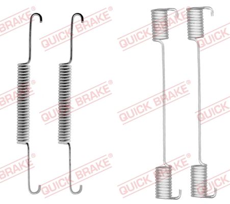 Монтажний комплект барабанних гальмівних колодок QUICK BRAKE 1050520 - zapix