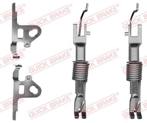 Монтажний комплект барабанних гальмівних колодок QUICK BRAKE 10853011 - zapix