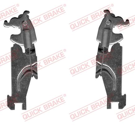 Монтажний комплект барабанних гальмівних колодок QUICK BRAKE 10853016 - zapix