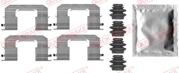 Приладдя / деталі гальмівних колодок QUICK BRAKE 1090006 - zapix