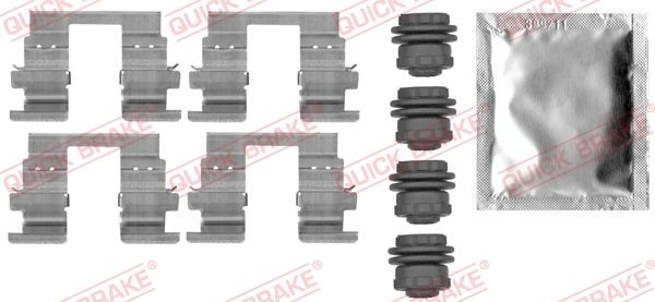 Приладдя / деталі гальмівних колодок QUICK BRAKE 1090013 - zapix