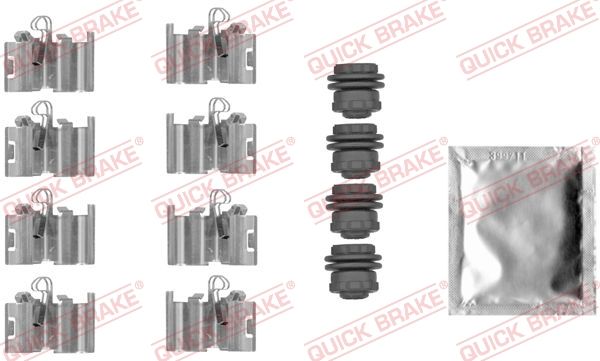 Приладдя / деталі гальмівних колодок QUICK BRAKE 1090015 - zapix