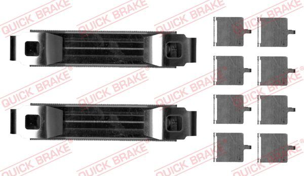 Приладдя / деталі гальмівних колодок QUICK BRAKE 1090029 - zapix