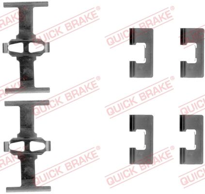 Приладдя / деталі гальмівних колодок QUICK BRAKE 1091092 - zapix