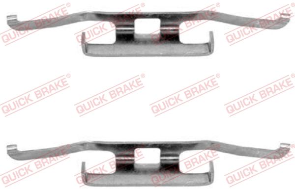 Приладдя / деталі гальмівних колодок QUICK BRAKE 1091098 - zapix