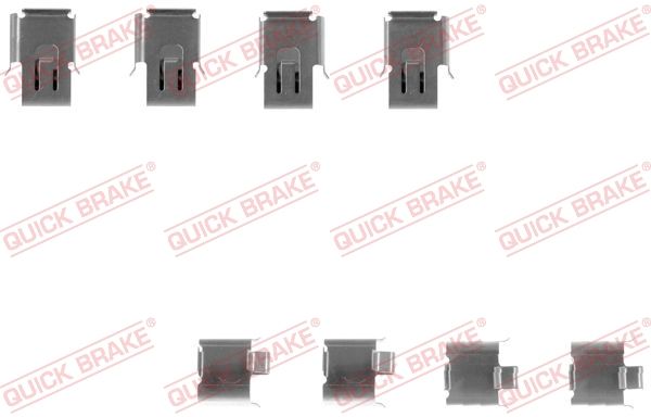 Приладдя / деталі гальмівних колодок QUICK BRAKE 1091171 - zapix