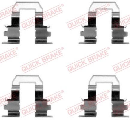 Приладдя / деталі гальмівних колодок QUICK BRAKE 1091255 - zapix