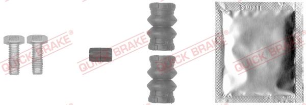 Пильники напрямних супорта QUICK BRAKE 1131432 - zapix