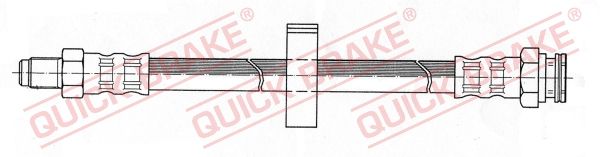 Гальмівні шланги QUICK BRAKE 32108 - zapix