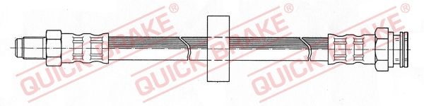 Гальмівні шланги QUICK BRAKE 32109 - zapix